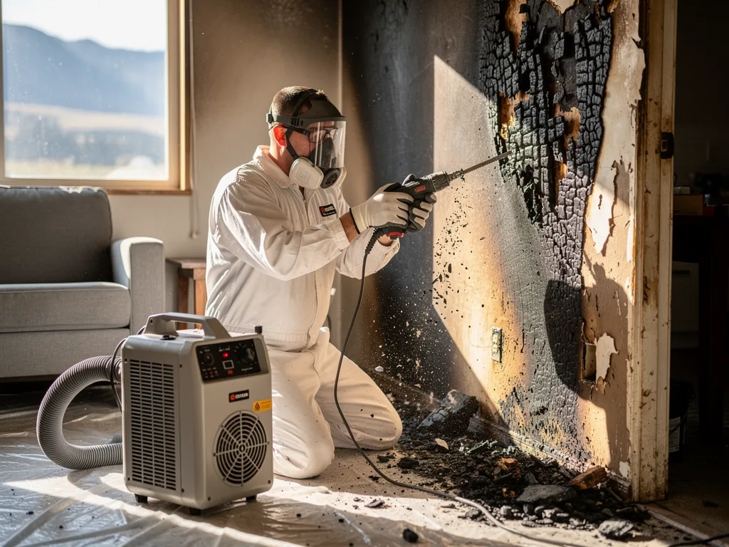 Charred Material Removal